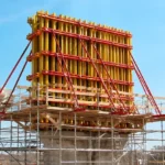 Опалубка мостовых опор балочно-ригельная
